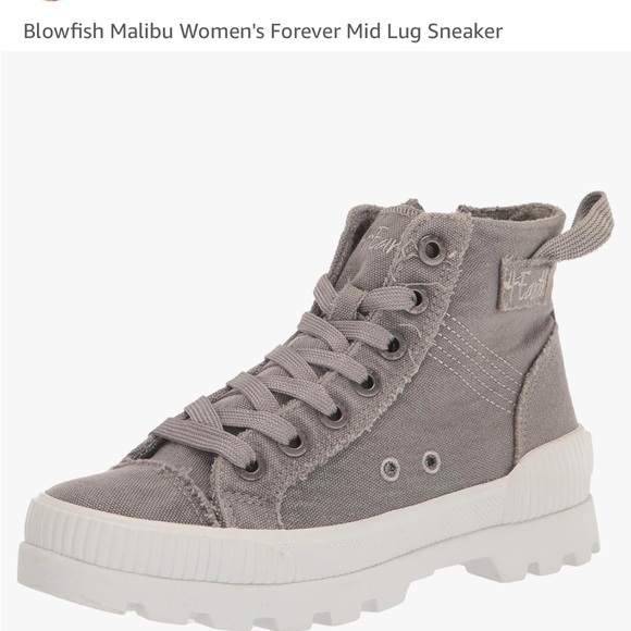 Blowfish Malibu Women's Forever Mid Lug Sneaker, 11 NWT - Picture 2 of 4